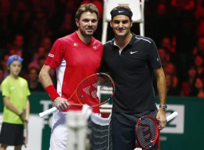 Federer et Wawrinka Tennis Suisse